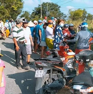 Trộm vào nhà đâm chết chồng, vợ cầm dao chém chết trộm