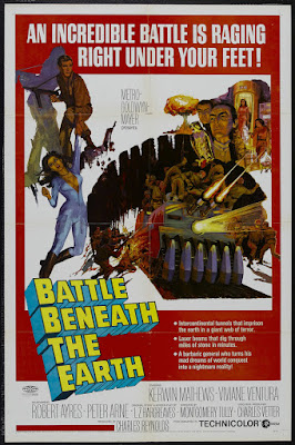 Battle Beneath the Earth (1967, UK) movie poster