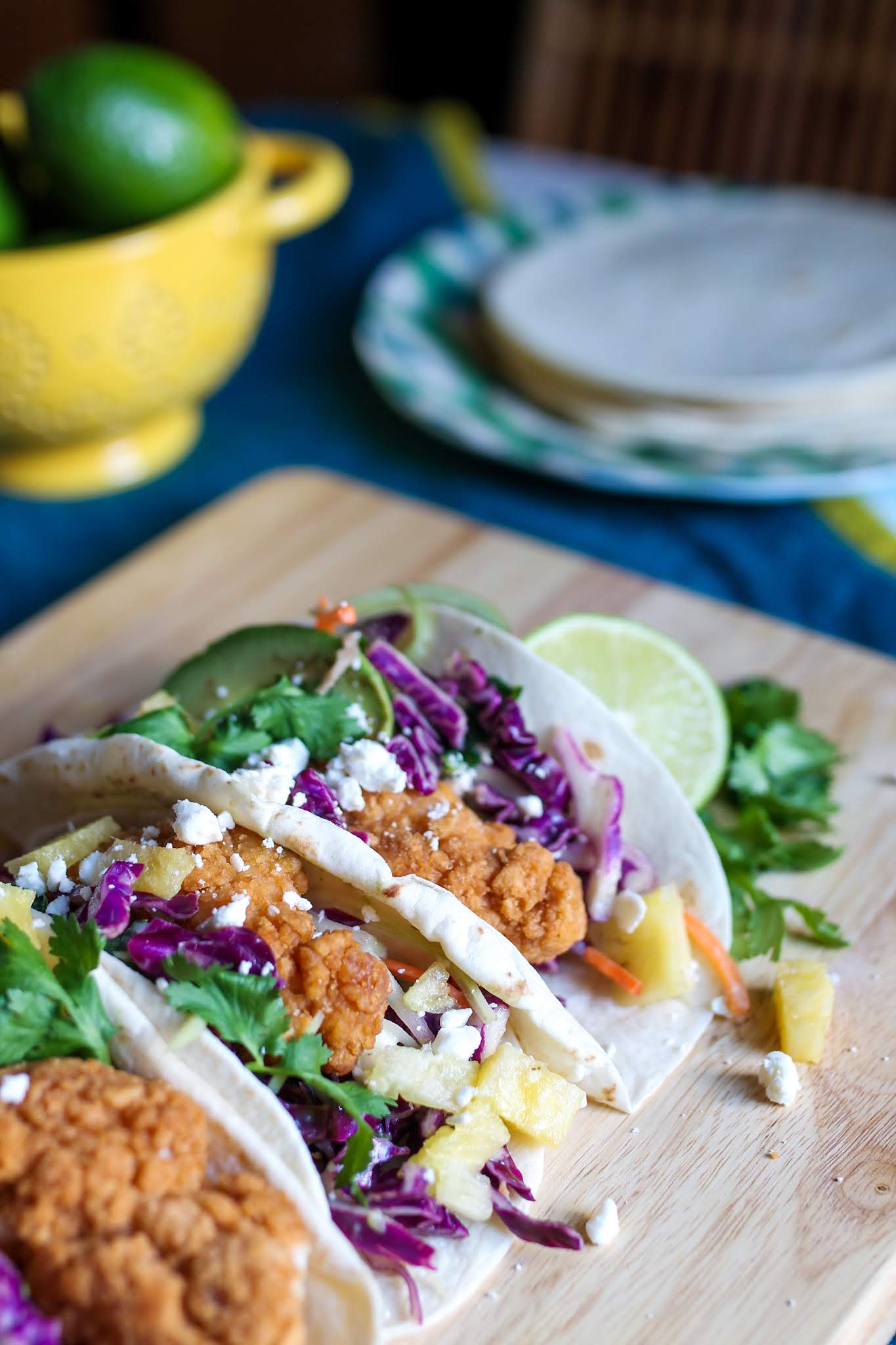 tacos // taco ideas // chicken tacos // fried chicken tacos // Tyson tenders ideas // chicken tenders recipes // what to make with chicken tenders // chicken tenders // chicken tacos recipes // easy meals // kid friendly meals // week night meal ideas // quick and easy meal ideas // easy meal ideas