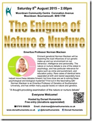 Enigma of Nature & Nurture poster