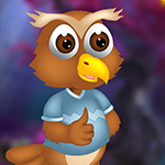 Play Games4King Funny Owl Escape