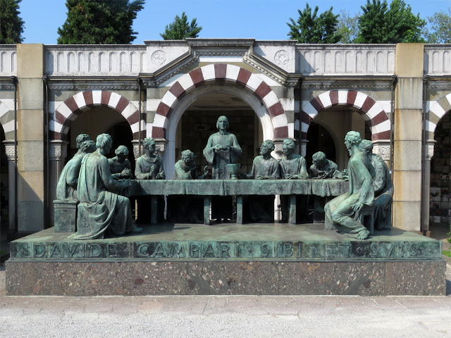 The tomb of the Campari family, Cimitero Monumentale, Monumental Cemetery, Milan