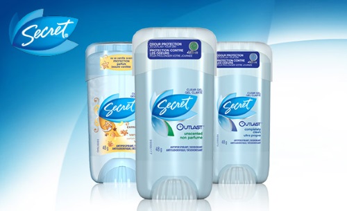Bzzagent Secret Clear Gel Deodorant Campaign