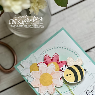 Stampin' Up! Bee My Valentine thank you for the Share It Sunday Blog Hop | Nature's INKspirations by Angie McKenzie
