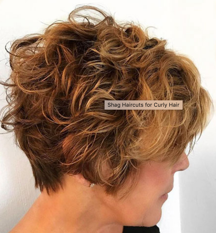 cute short curly hairstyles