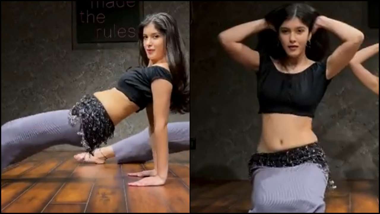 New Video: Shanaya Kapoor belly dance floorwork video on Beyonce-Shakira song Beautiful Liar is unmissable