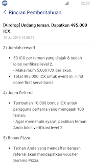 Uang gratis - Upbit