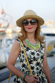 Sodini necklace, ecua-andino classic panama hat, Fashion and Cookies, fashion blogger