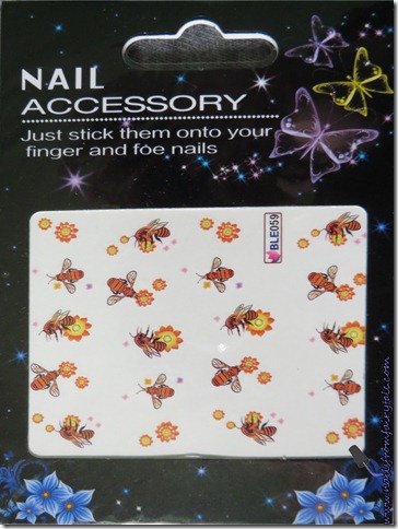 bee water decals