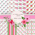 KIT PAPEL DIGITAL FLORAL LENITA GRATIS