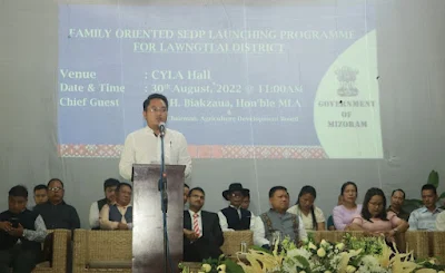 Family Oriented SEDP Program launched in Lawngtlai District