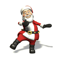 Animated Dancing Santa Picture