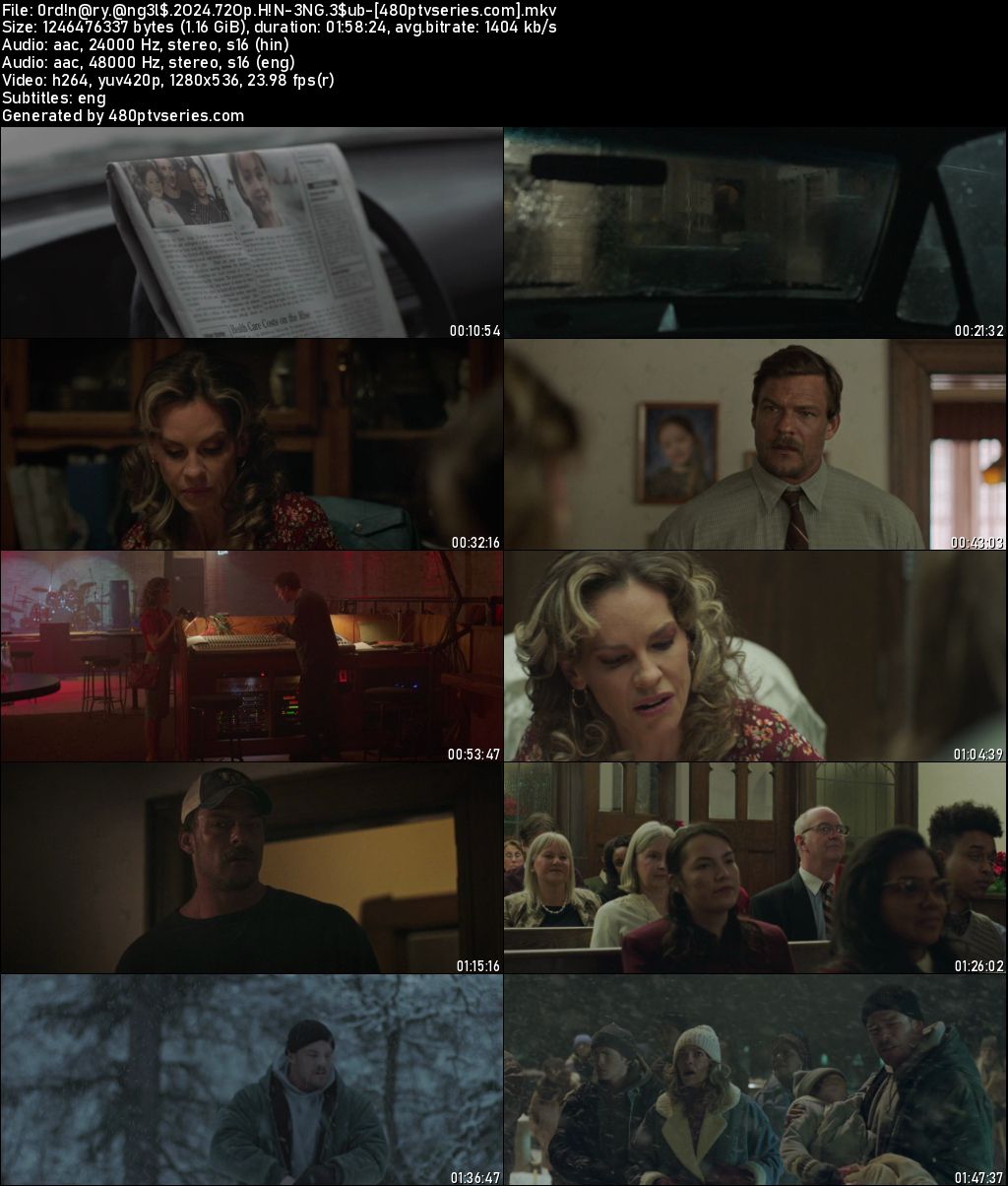 Watch Online Free Ordinary Angels (2024) Full Hindi Dual Audio Movie Download 480p 720p BluRay