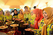 Ketua TP PKK Lamteng Hadiri Lomba Masak Serba Ikan Tingkat Provinsi