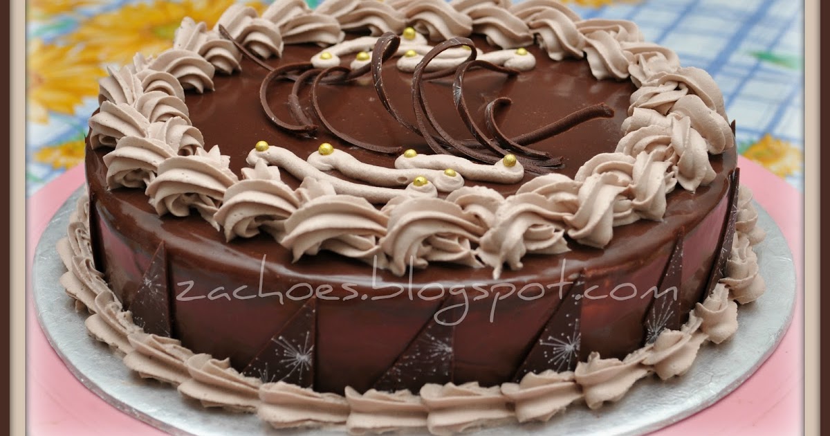 Aku.Zack Cakery: Resepi American Chocolate Cake