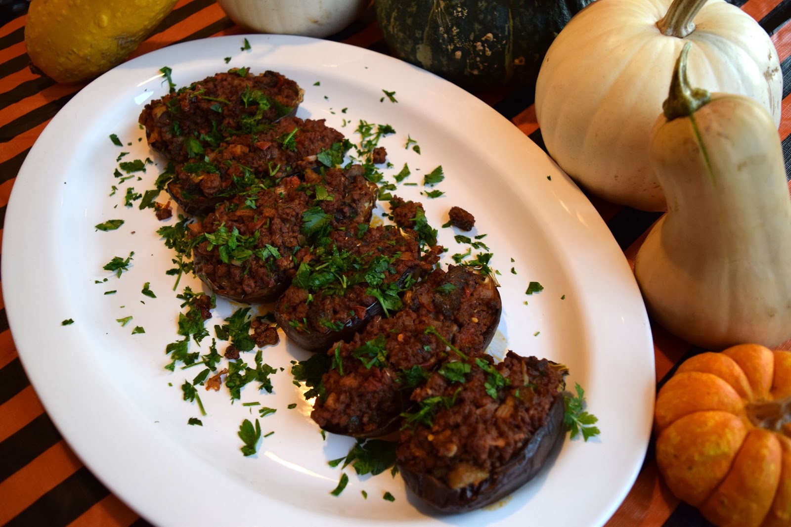 Chow Bella: Paleo Halloween Dinner: Eggplant Impletata ...