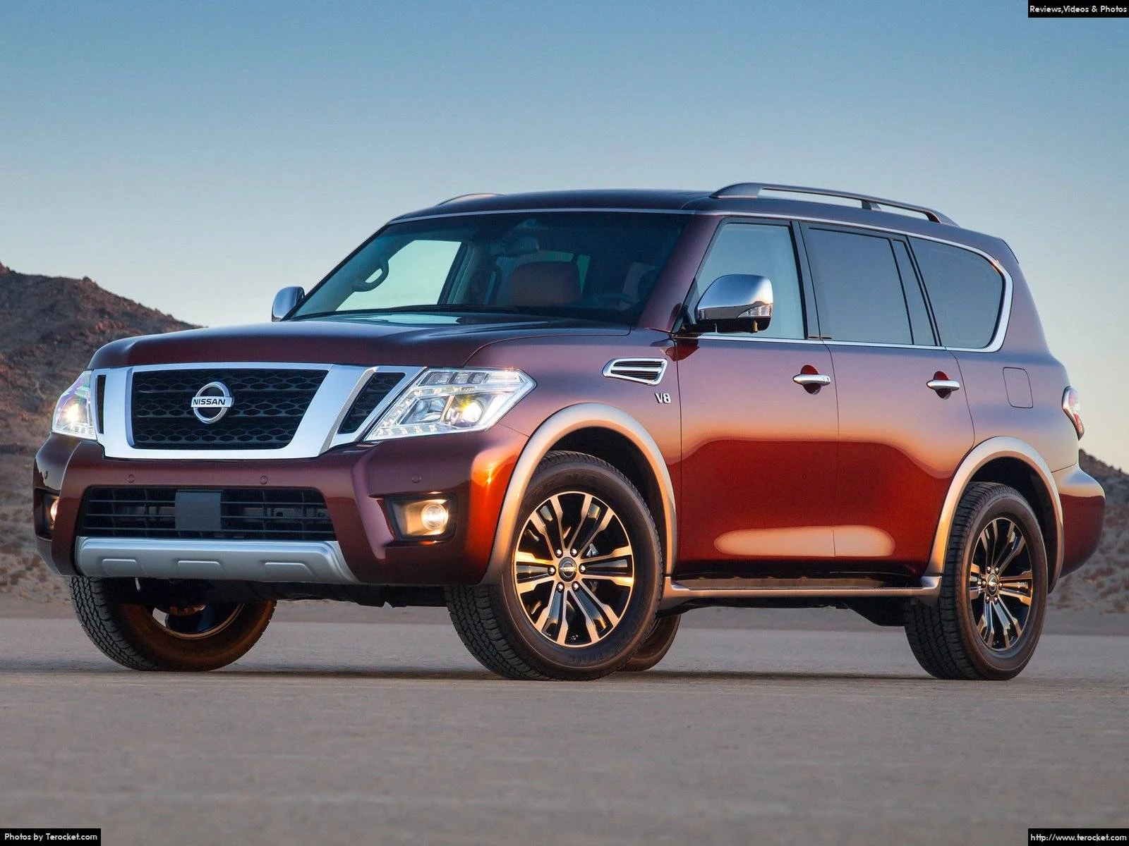 Hình ảnh xe ô tô Nissan Armada 2017 & nội ngoại thất