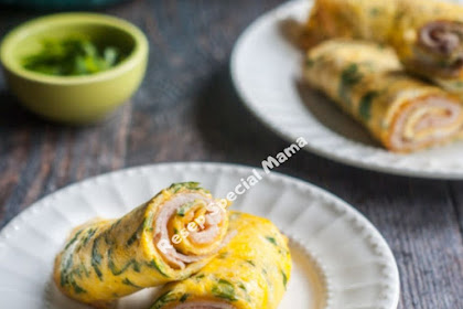 HERB TURKEY EGG WRAP RECIPE