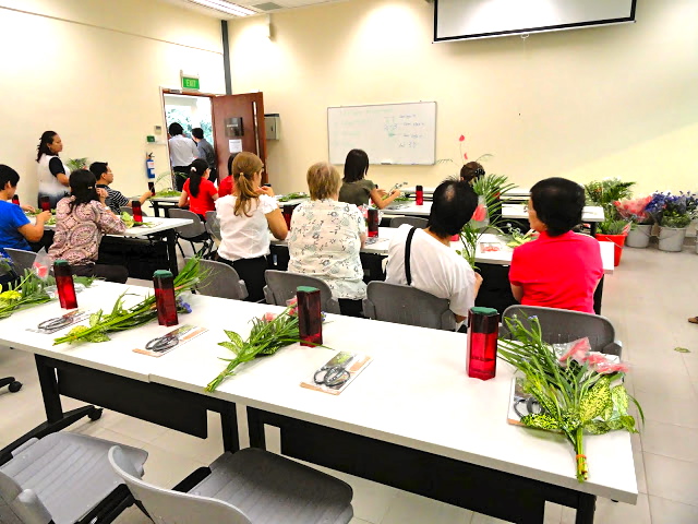 Ikebana Workshop at the Botanic Gardens