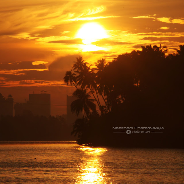 Sunrise over Kuala Terengganu city