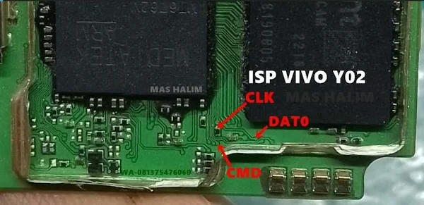 Vivo Y02 PD2236F isp Pinout Tested Support new Security