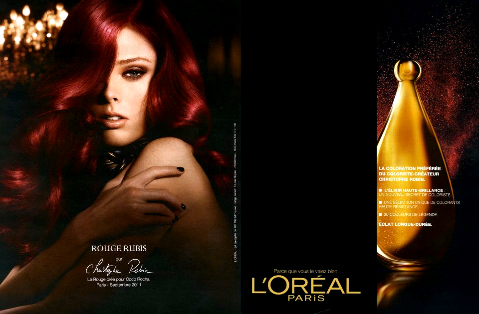 Coco Rocha named as L'Oreal's new ambassador L'Oreal Ad Campaign