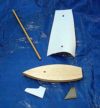 balsa wood kit boat blueprints