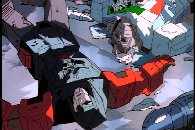 LOS AUTOBOTS MUERTOS EN TRANSFORMERS THE MOVIE DE 1986 - MUERTE DE WINDCHARGER