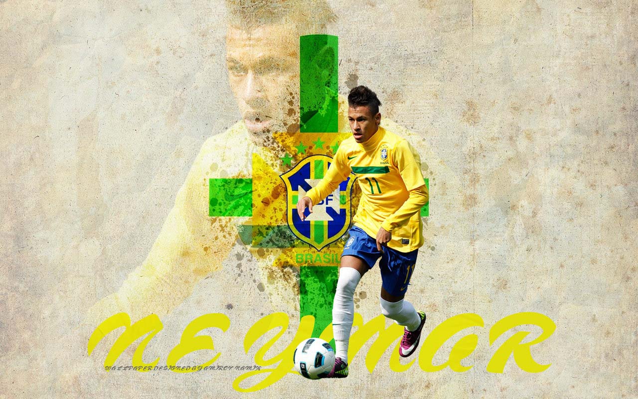 Neymar Da Silva Brazil 2013 Wallpapers