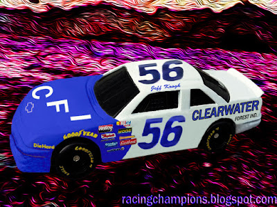 Jeff Krogh #56 Clearwater Forest Ind. Chevy Racing Champions 1/64 NASCAR diecast blog 1997 1998 1999 Busch Grand National CFI Idaho