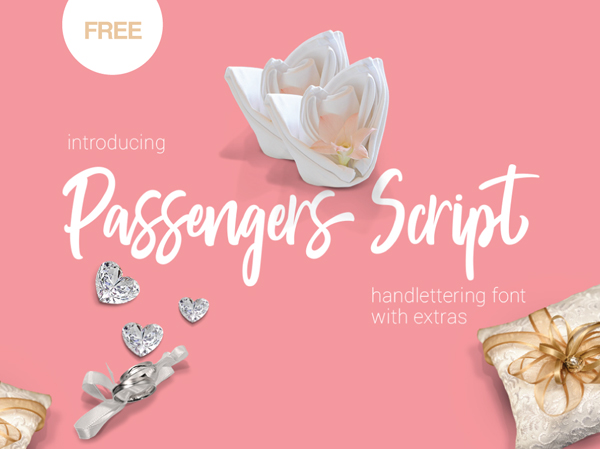 Download Font Terbaru 2018 - Passengers Script Free Font