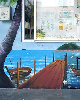 Pelukis Mural Shah Alam: Kampung Nelayan