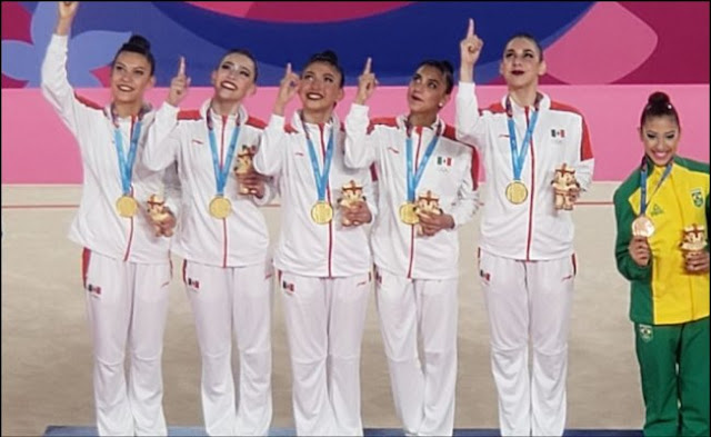 Gimnasia rítmica da oro a México en Panamericanos