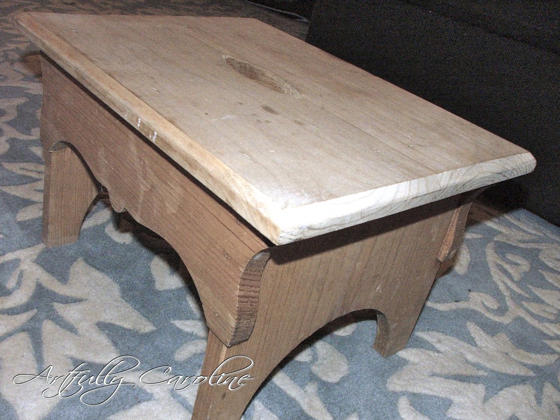 foot step stool plans