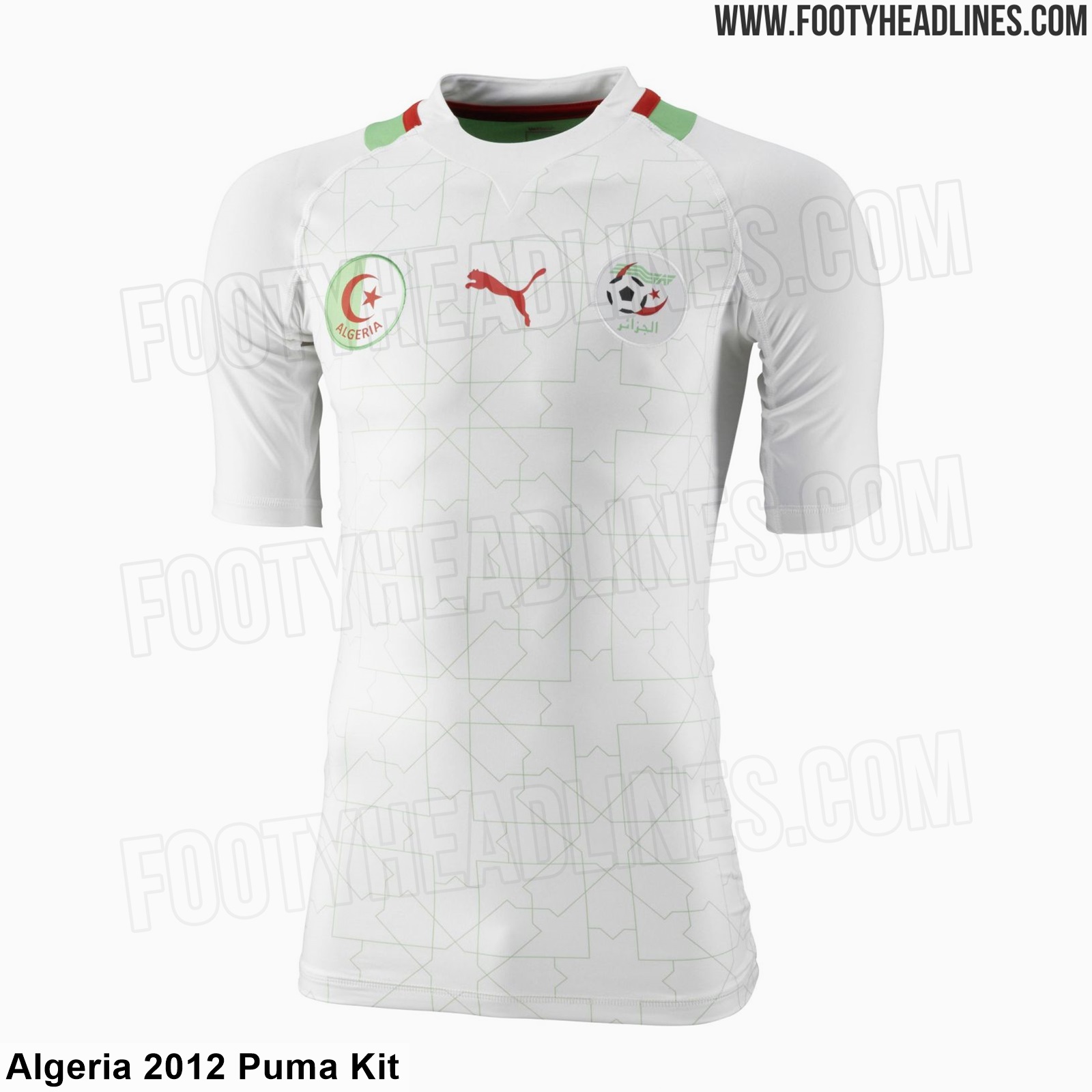 There is a problem with Algeria's adidas pre-match