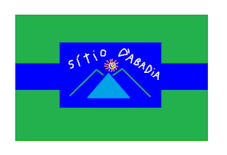 Bandeira de Sítio Dabadia GO Bandeira de Sítio da Abadia GO