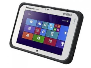 rugged shape which equipped advanced blueprint amongst suitable hold upwards indoor or outdour Panasonic Toughpad FZ-Q1 Drivers Download in addition to Specification