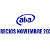 Precios ABA de Cantv (noviembre 2020)