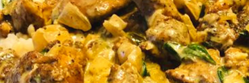 Basil Chicken Coconut Curry Sauce Recipe
