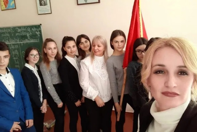 Two teachers from Albania start teaching Albanian language in Ukraine