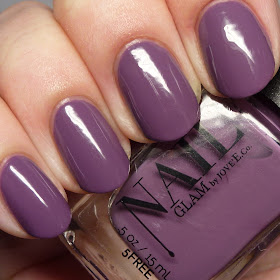  Nail Glam by Jove'e Co. Purple Pumpkins 