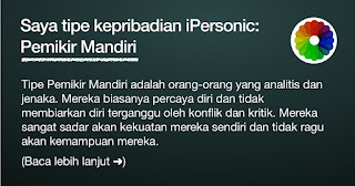 Keperibadian Pemikir Mandiri by aapuji.com