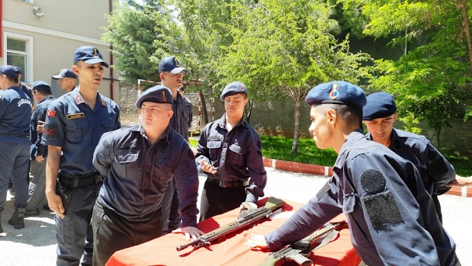 Bozkır'ın Özel Öğrencileri Yemin Töreni yaptıktan sonra terhis oldular. 