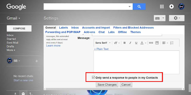 How to Set Up a Gmail  Vacation Responder