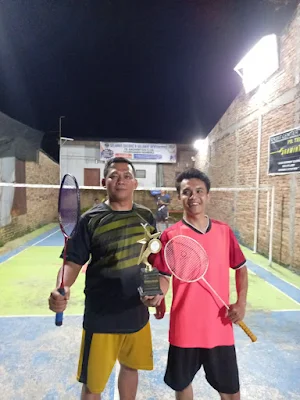 Turnamen Badmindton PB Teluk Bakau Bc Mahoni Desa Marindal II