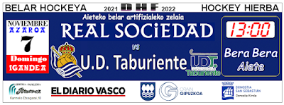 2021-11-07 domingo. Real Sociedad - U. D. TABURIENTE