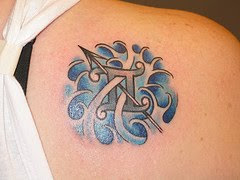 zodiac tattoo,female tattoo, sexy girl tattoo, upper back tattoo, back body tattoo, neck tattoo,tribal tattoo