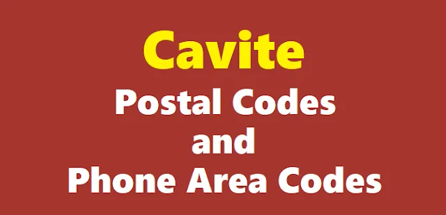 Cavite ZIP Codes