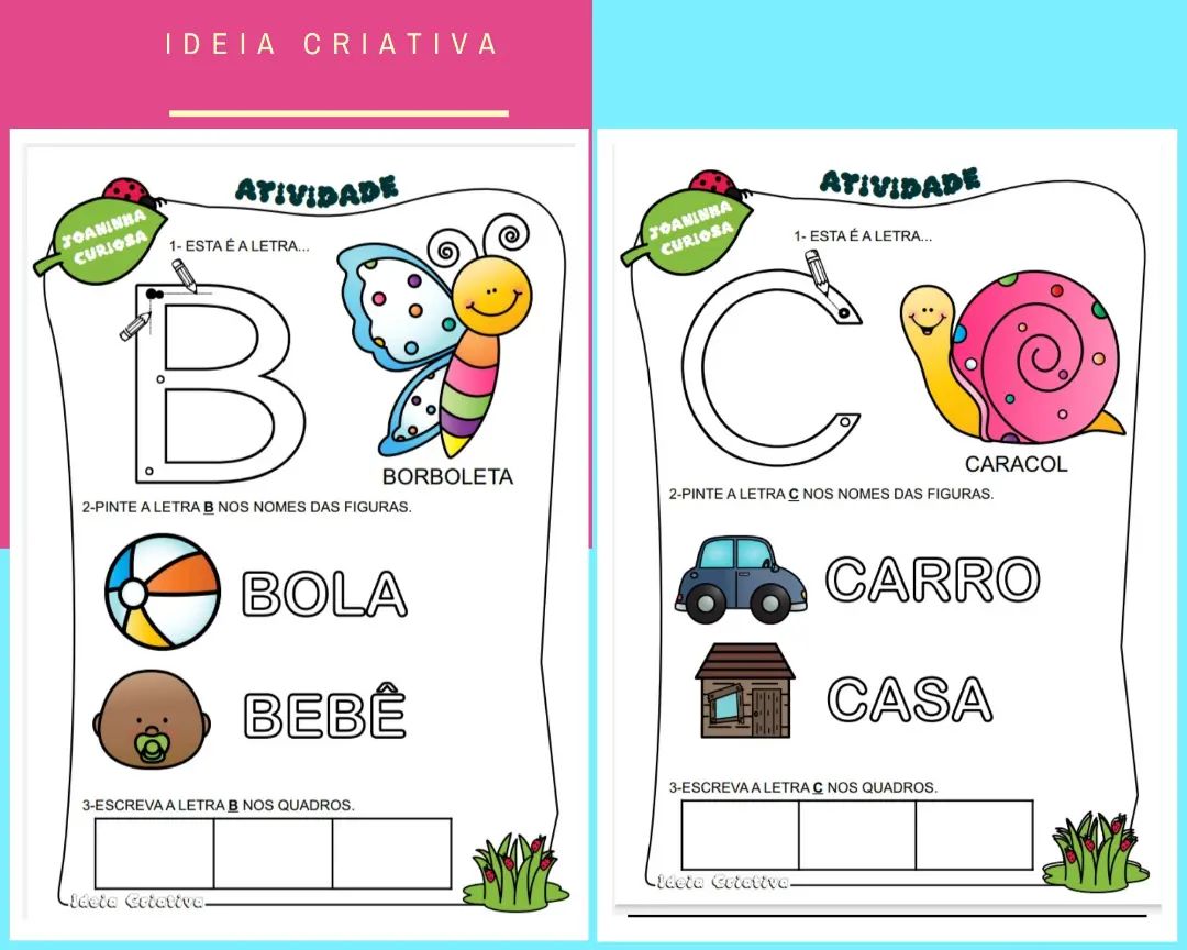 Jogo Aprendendo o Alfabeto Educativo Infantil Letras Com Fig