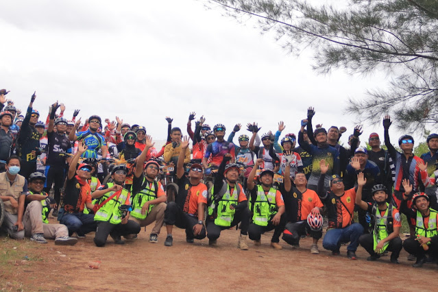 Kenalkan Pesona Pulau Kundur, TCC PT Timah Tbk Hadirkan Ratusan Pesepeda di Event Kundur Advance II